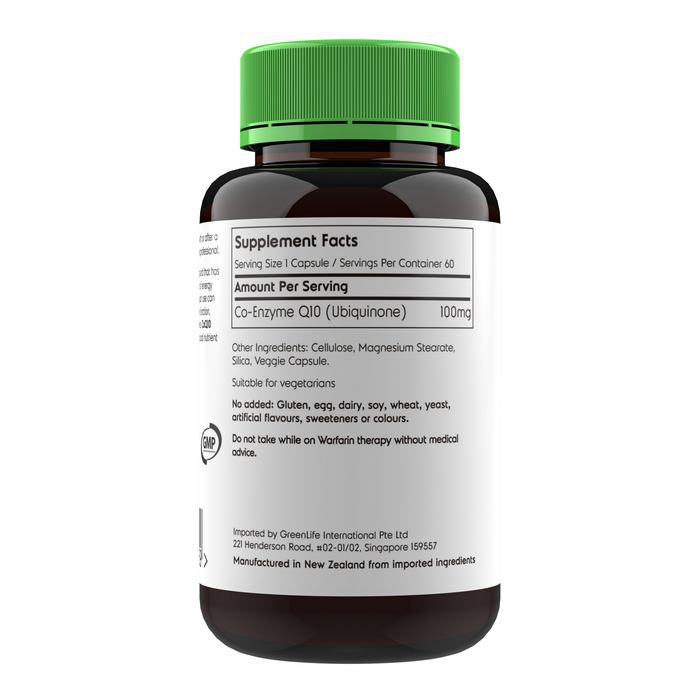 CoQ10 100mg | Vegetarian