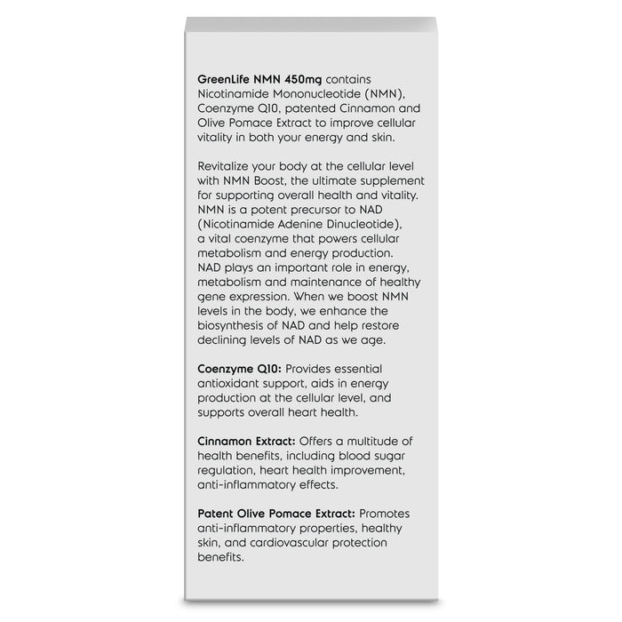 Cell Vitality NMN Boost: For Anti-aging and Cell Repair