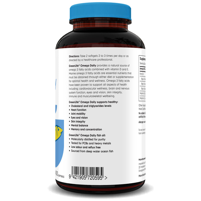 Omega Daily 400 softgels