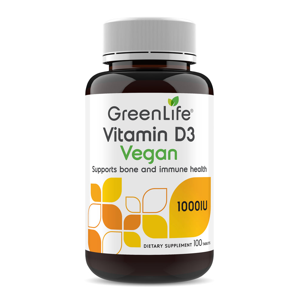 Vegan Vitamin D3 1000IU 100 tablets