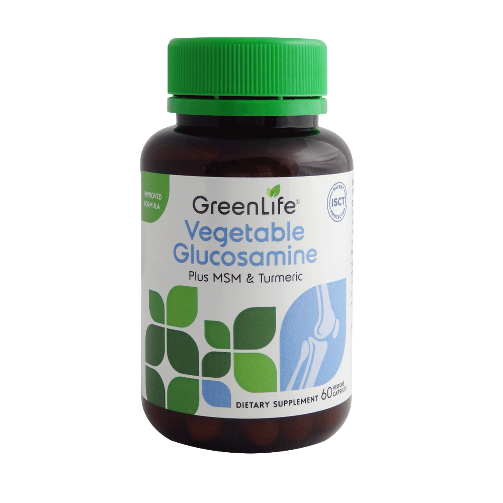 Vegetable Glucosamine Plus MSM & Turmeric (60 capsules) - GreenLife Singapore