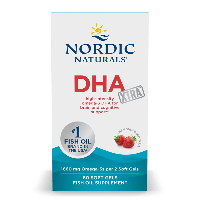 DHA Xtra 60 softgels Highest DHA concentrate for additional cognitive support
