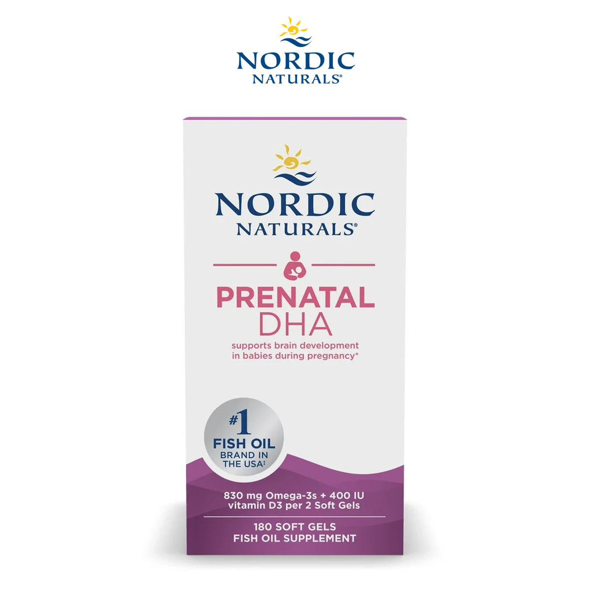 Prenatal DHA | 180 Soft Gels