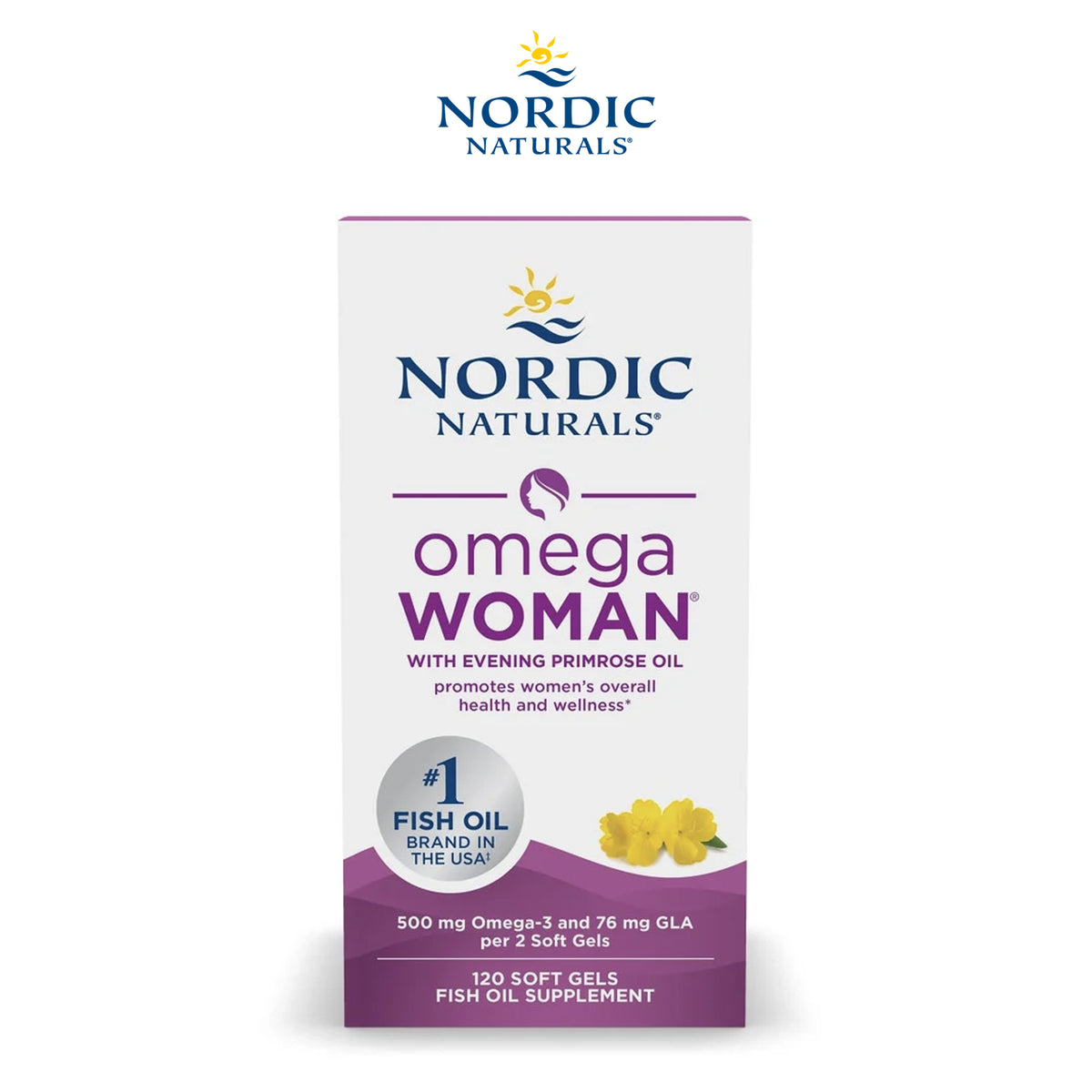 Omega Woman with Evening Primrose Oil