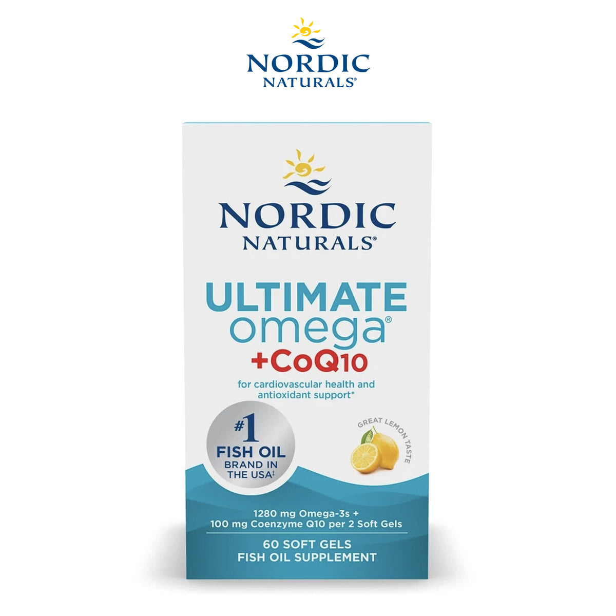 Ultimate Omega + CoQ10 | 60 Soft Gels