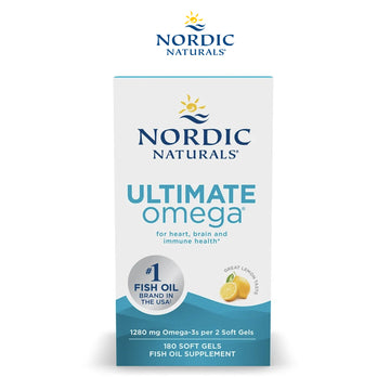 Ultimate Omega 1280mg Omega-3 | 180 softgels