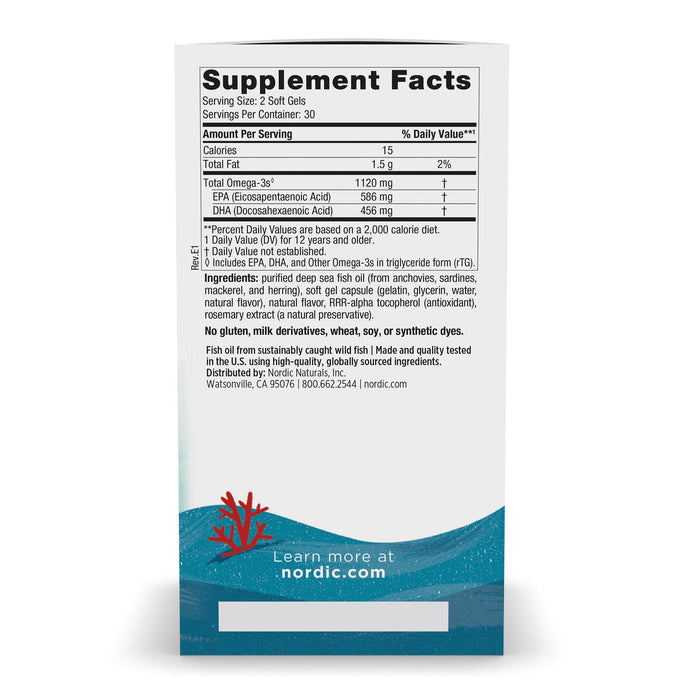 Ultimate Omega TEEN 1120mg | 60 mini soft gels