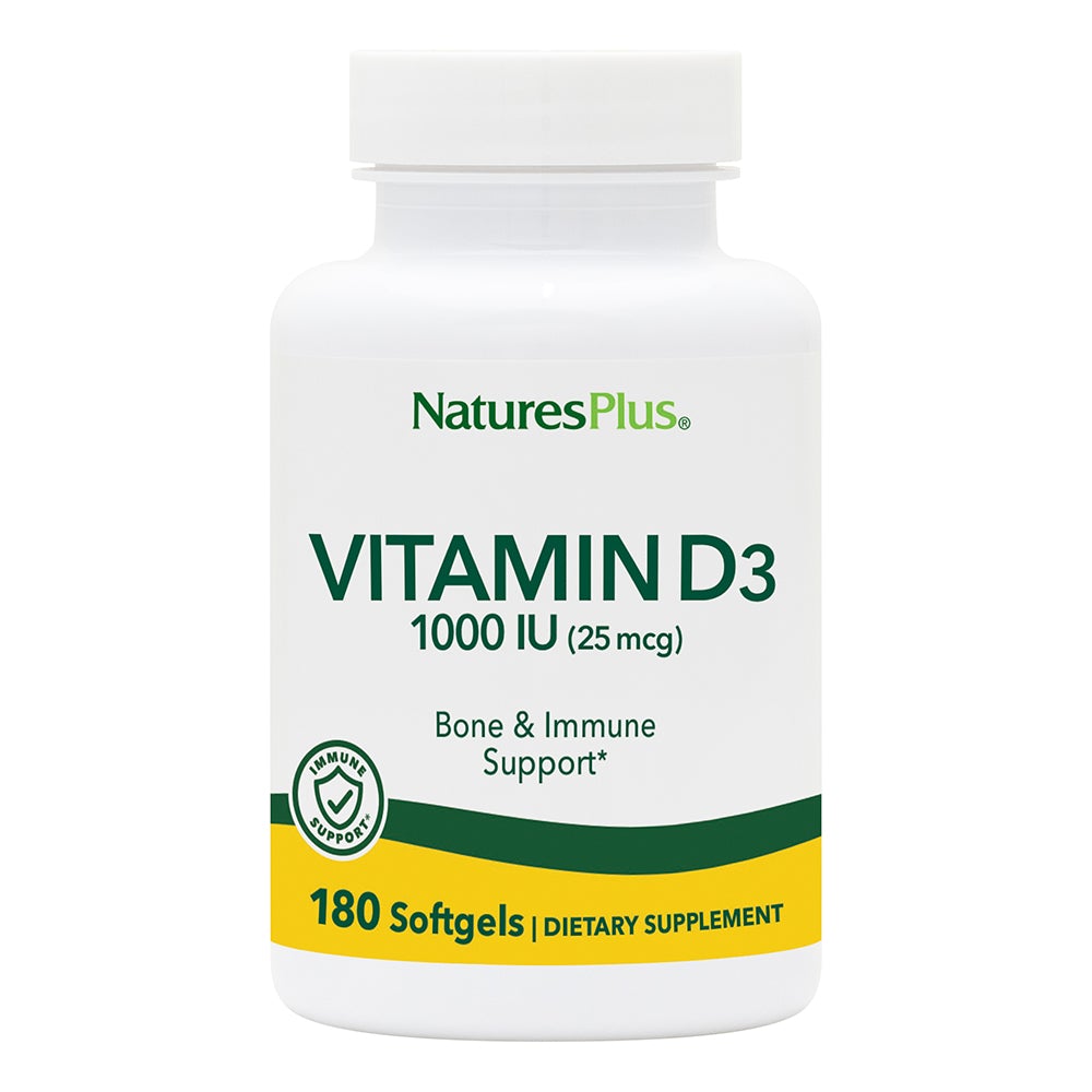 Vitamin D3 1000 IU 180 Softgels