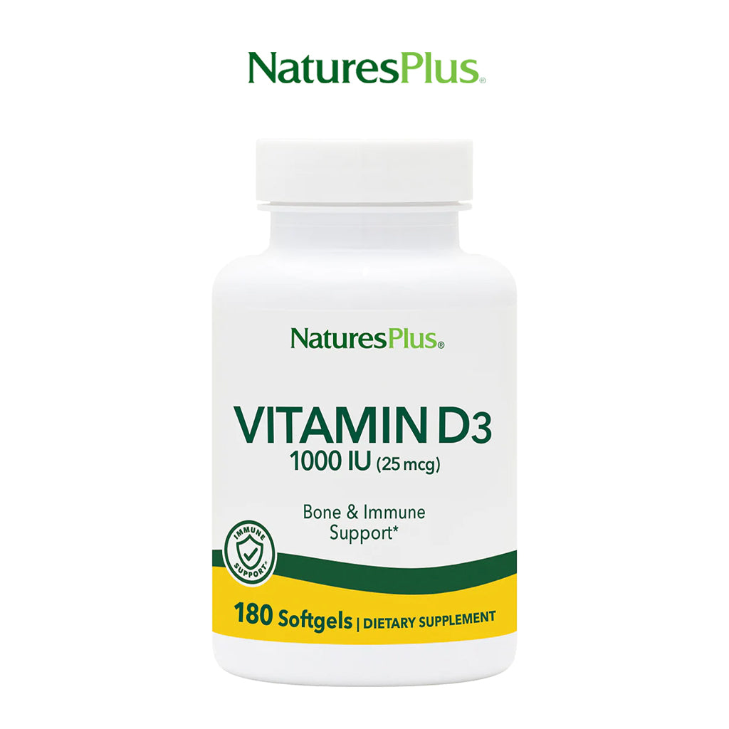 Vitamin D3 1000 IU 180 Softgels