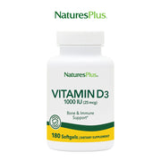 Vitamin D3 1000 IU 180 Softgels