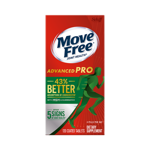 Move Free Advanced PRO with Hi-Absorption Chondroitin and Glucosamine + MSM 120 coated tablets