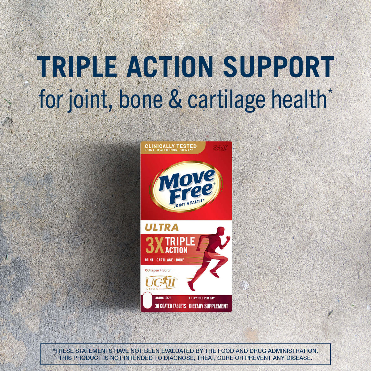 Move Free Ultra 3X Triple Action | 75 coated tablets