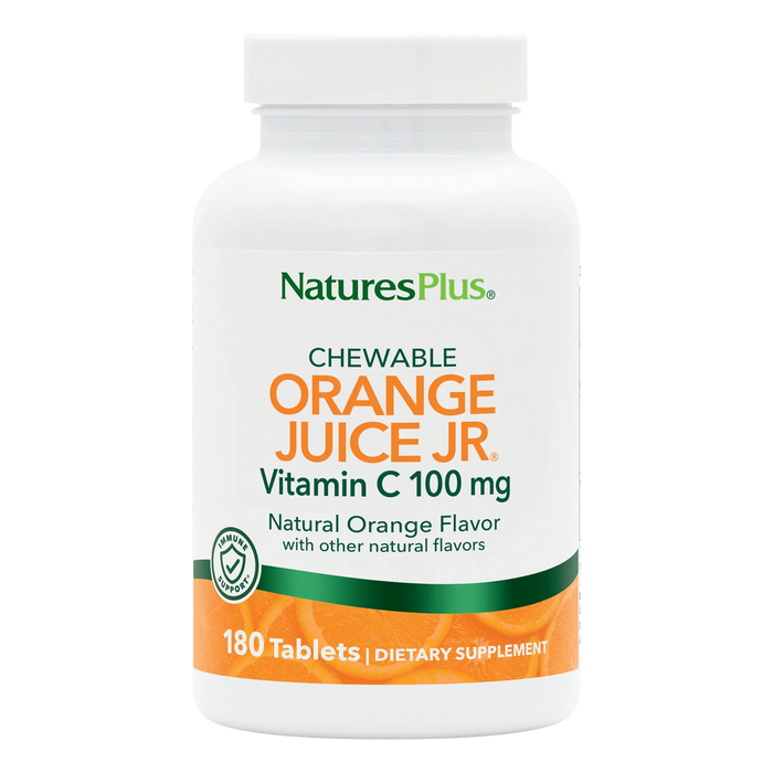 Chewable Vitamin C - Orange Juice Jr. 100 mg (180 tablets)