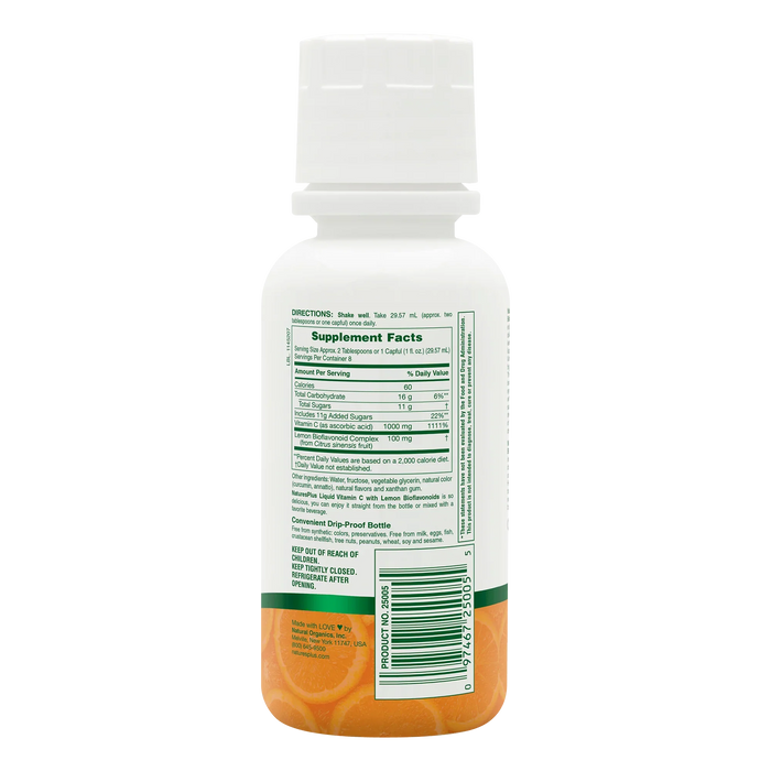 Liquid Vitamin C 1000mg Liquid (236ml) Travel Size