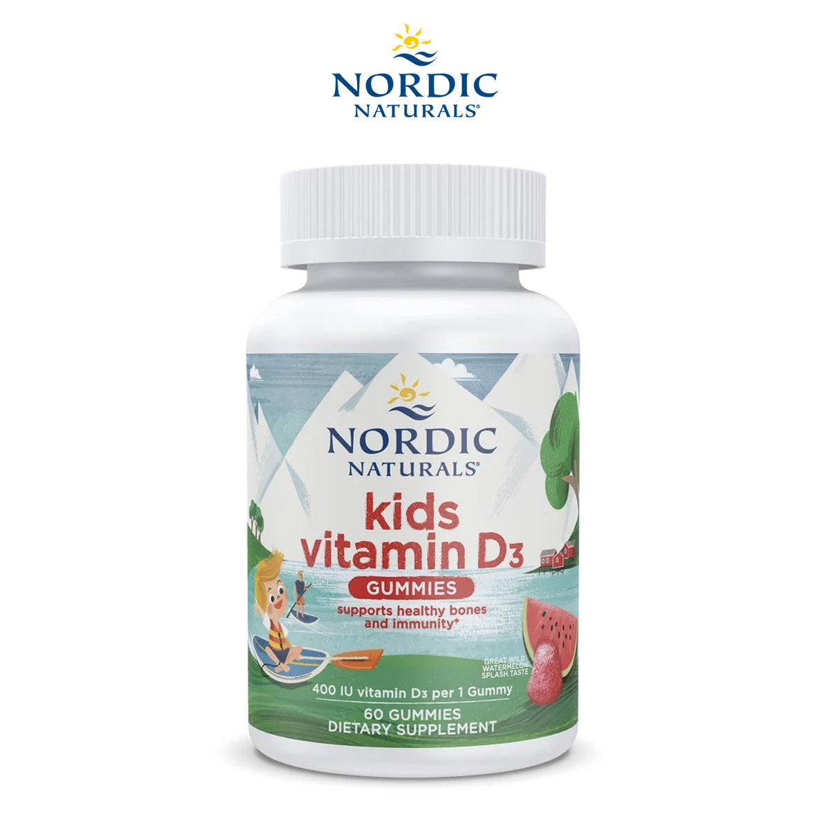 Vitamin D3 400 IU Gummies Kids (Watermelon Splash)