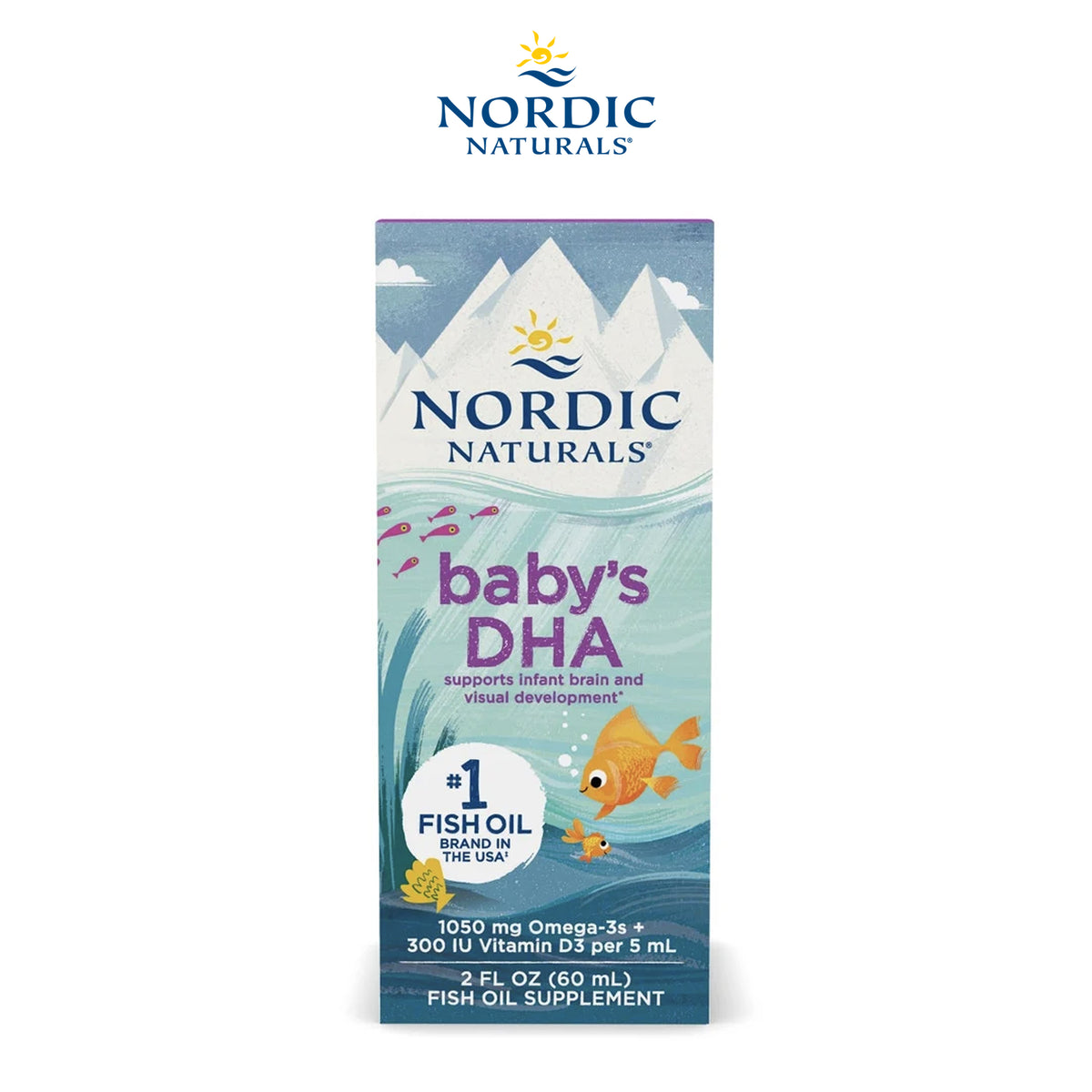 Baby's DHA 1050mg Omega-3 300IU Vita D3 | 60ml
