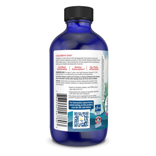 Children's DHA 530mg Omega 3 | 119ml (4 fl oz) (Ages 1-6)