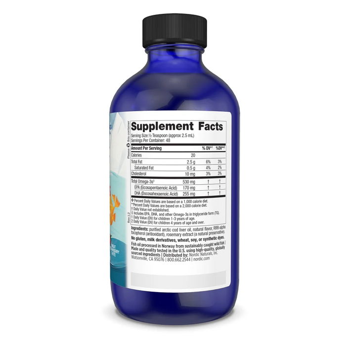 Children's DHA 530mg Omega 3 | 119ml (4 fl oz) (Ages 1-6)