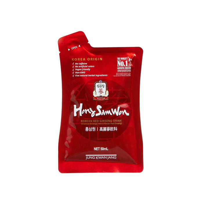 Hong Sam Won Korean Red Ginseng and Blended Herb 50ml x 30 Pouches