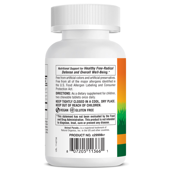 Animal Parade Vitamin C Children's Chewable