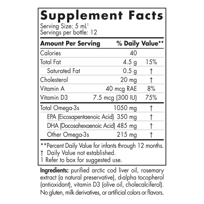 Baby's DHA 1050mg Omega-3 300IU Vita D3 | 60ml