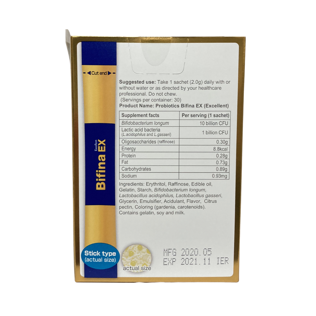 Probiotics Bifina EX (Excellent) 11B | 30 sachets