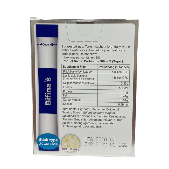 Probiotics Bifina S (Super) 5B | 30 sachet