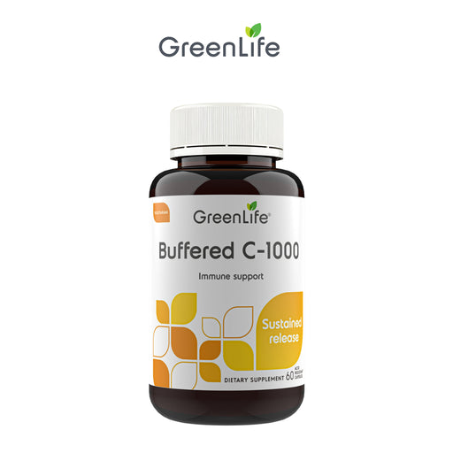 Buffered C-1000 60's acid resistant capsules: Immune support