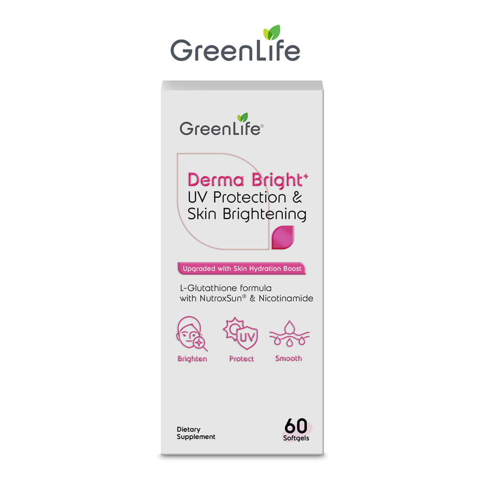 GreenLife Derma Bright⁺ UV Protection & Skin Brightening 60 Softgel