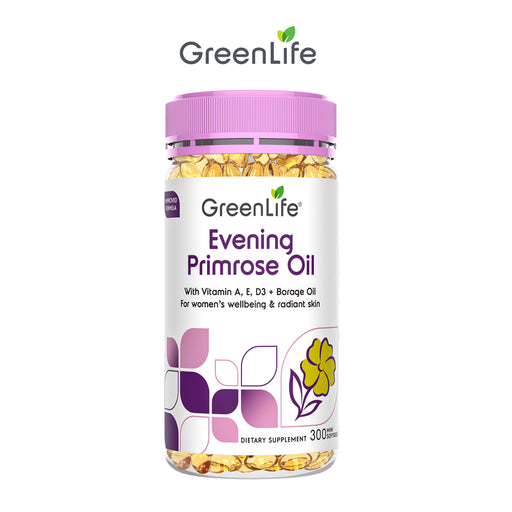 Evening Primrose Oil with Vitamin A, E, D3 & Borage Oil