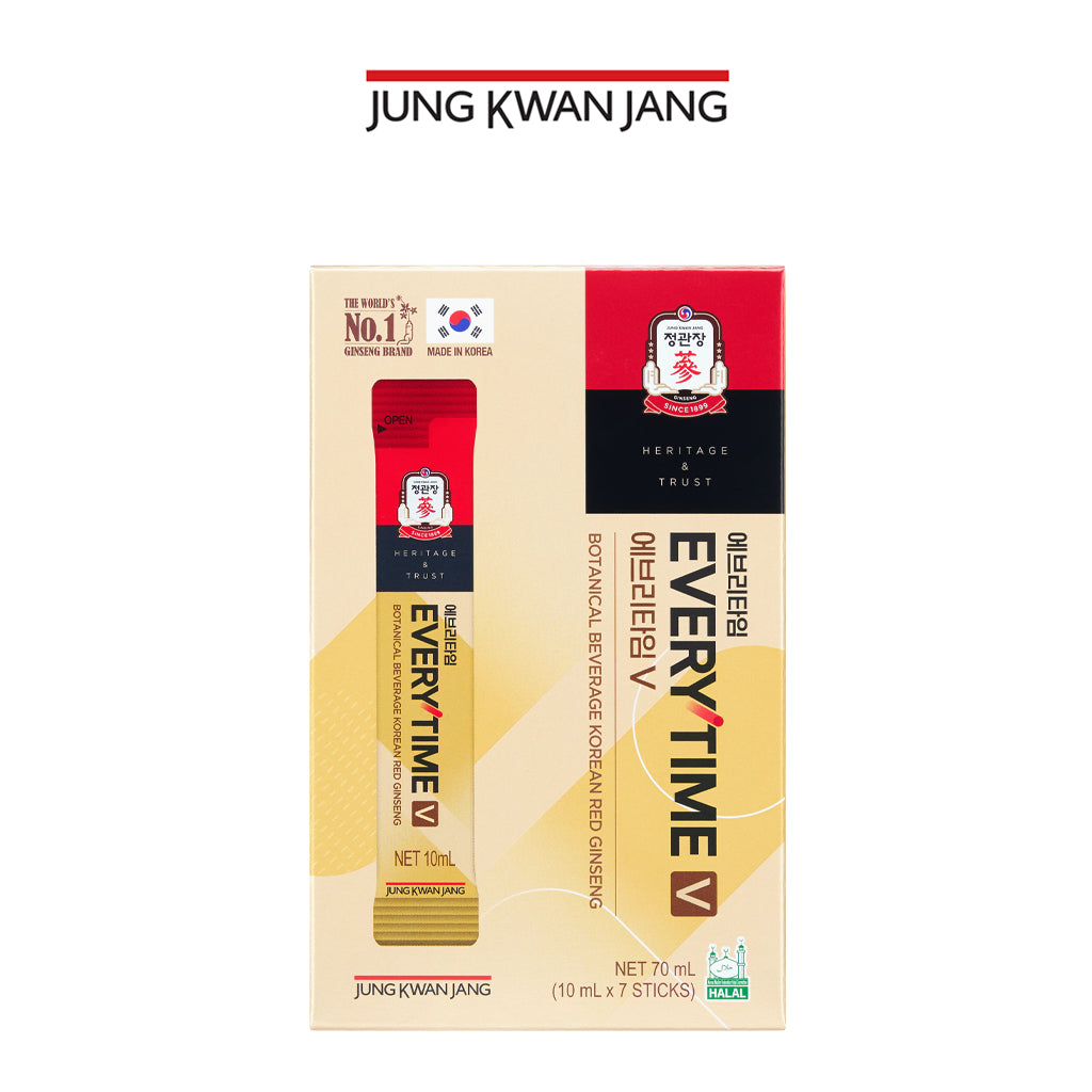 Korean Red Ginseng Everytime V 10ml x 7 sticks
