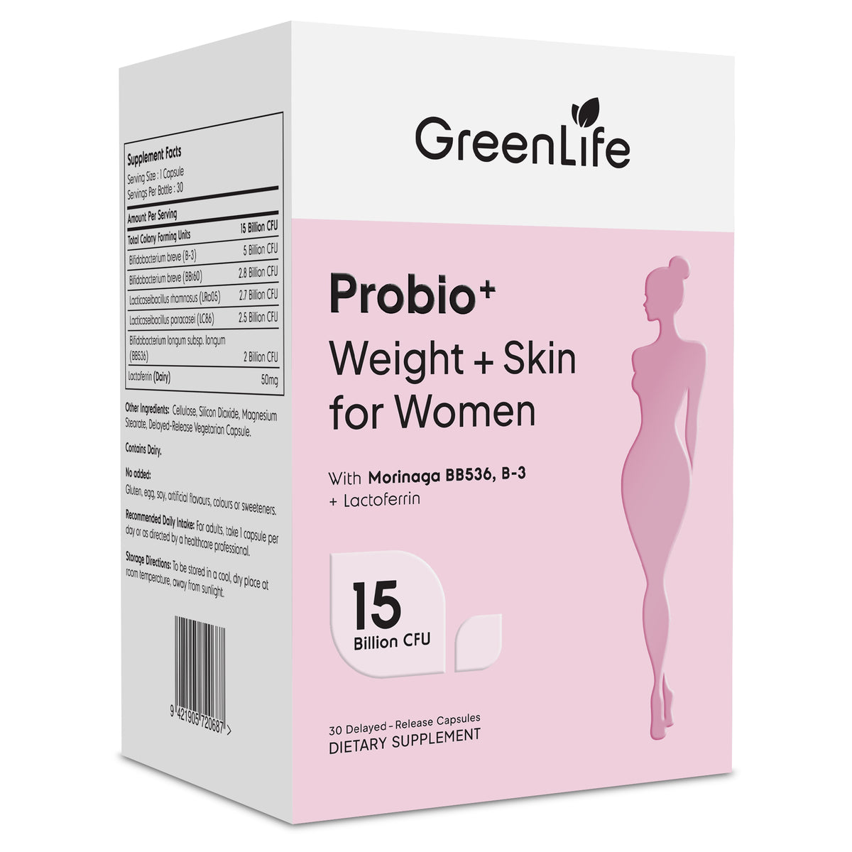 Probio+ Weight + Skin for Women - GreenLife Singapore