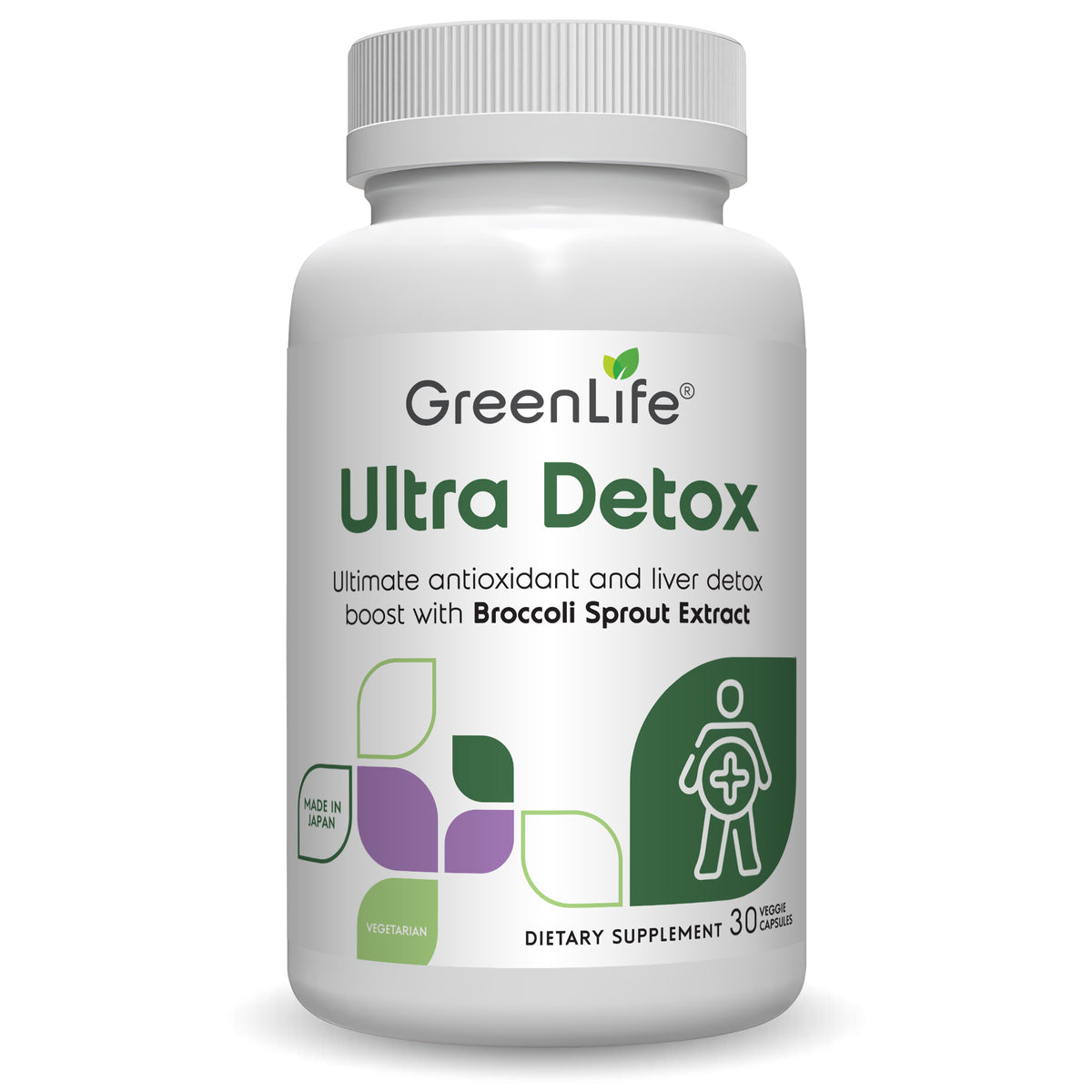 Ultra Detox 30 veggie capsules - GreenLife Singapore
