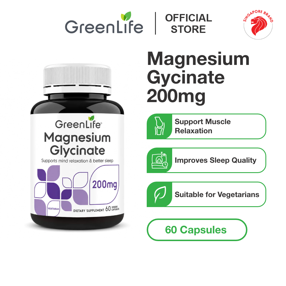 Magnesium Glycinate 200mg 60 Capsule