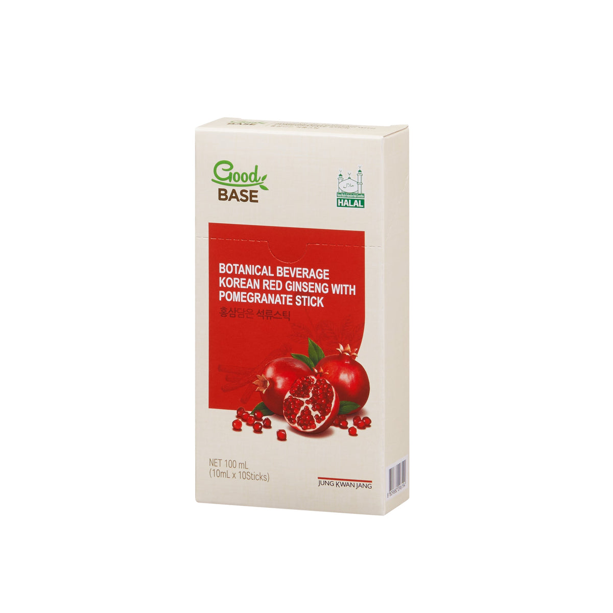 (Exp Oct 2026) GoodBase Ginseng w Pomegranate 10ml x 10 sticks
