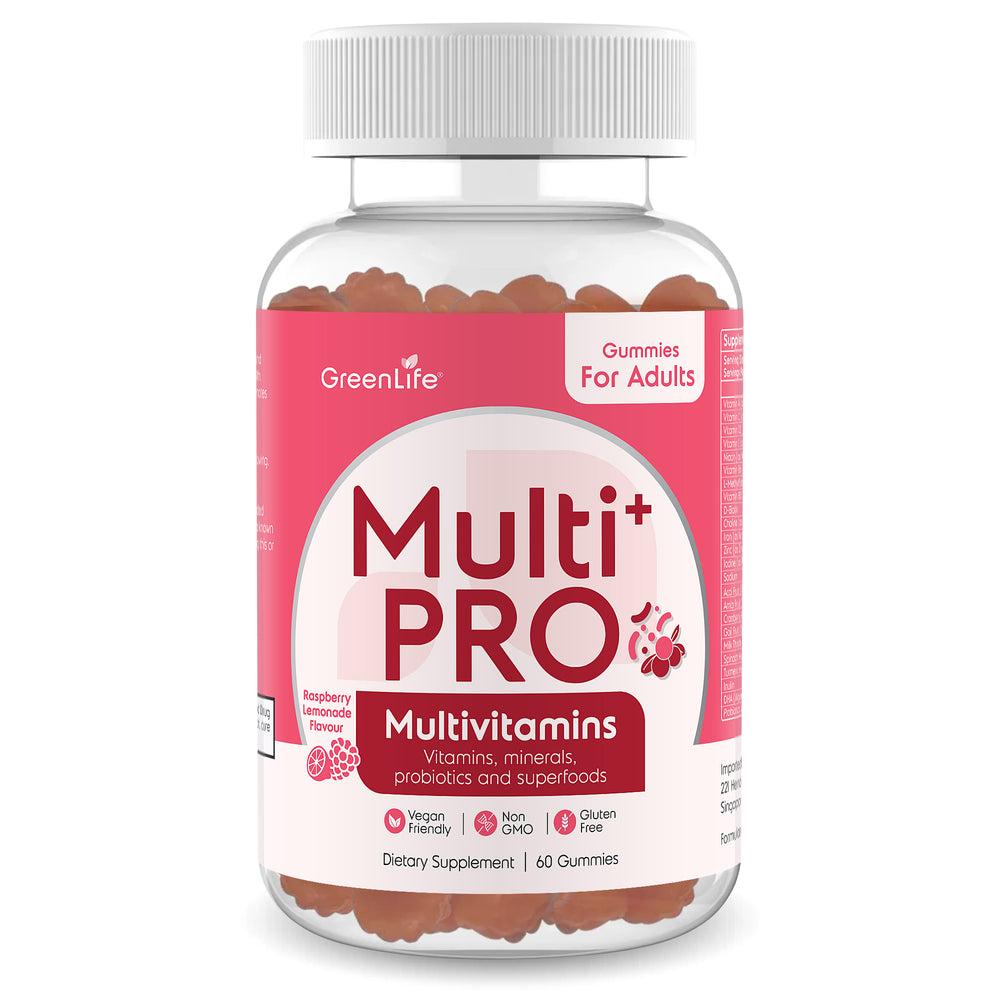 GreenLife Multi+ PRO Multivitamins Gummies 60's