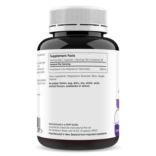 Magnesium Glycinate 60 Capsule - GreenLife Singapore