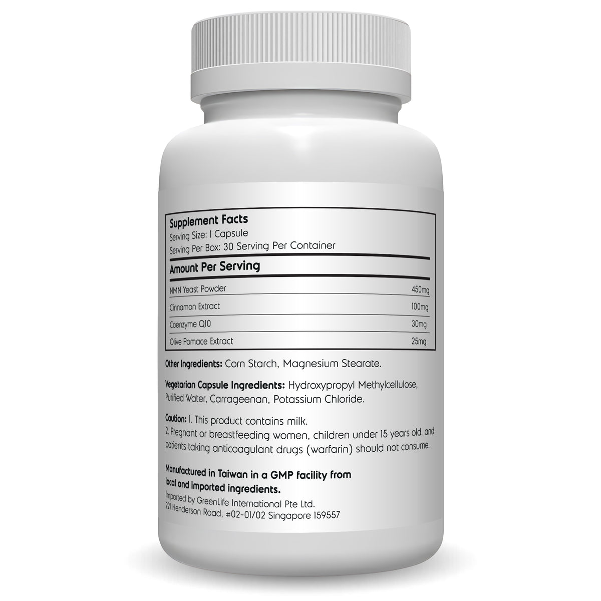Cell Vitality NMN Boost: For Anti-aging and Cell Repair - GreenLife Singapore