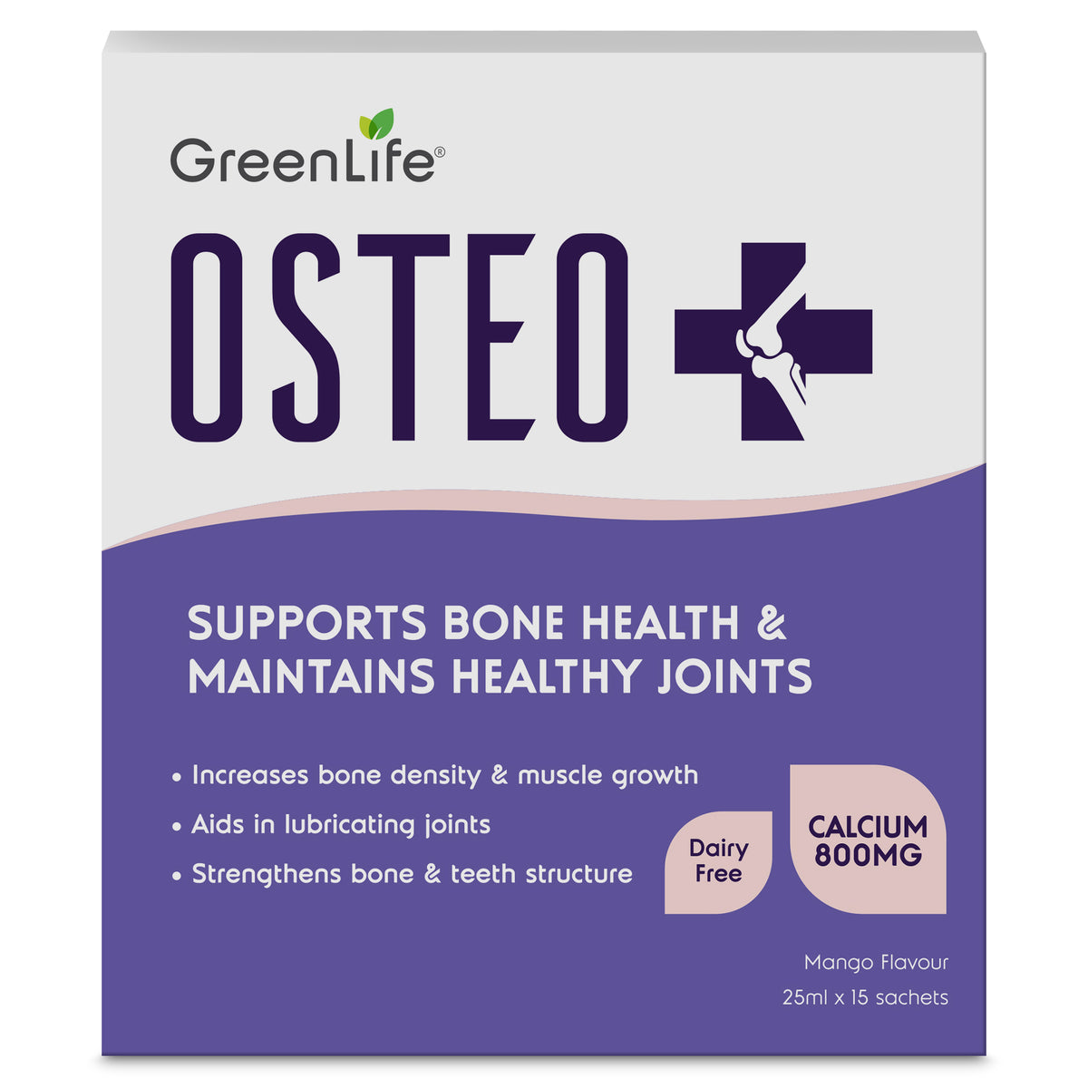 [Exp May 2026] Osteo+ (15 sachets) Supports Bone Health & Maintains Healthy Joint - GreenLife Singapore