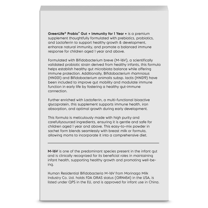 Probio+ Gut + Immunity for 1 Year+ - GreenLife Singapore