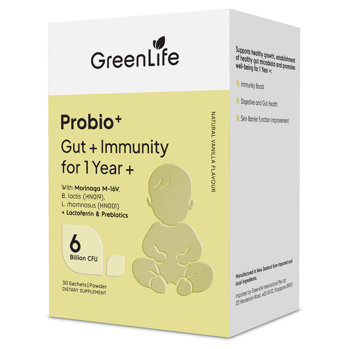 Probio+ Gut + Immunity for 1 Year+ - GreenLife Singapore