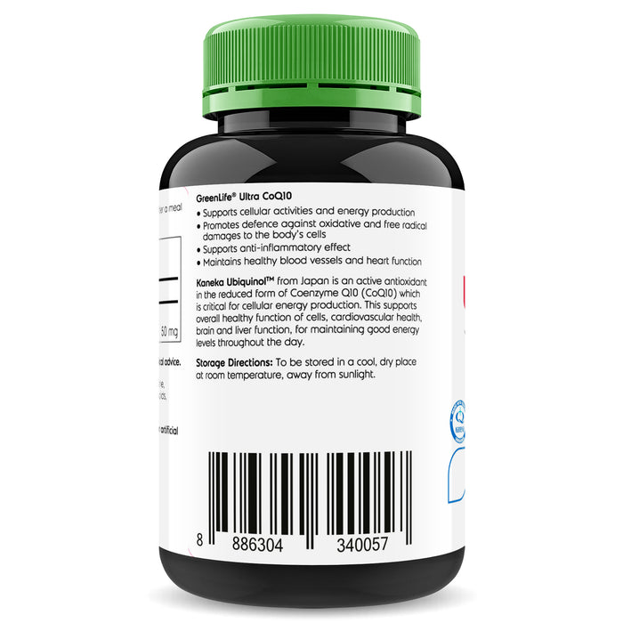 Ultra CoQ10 with patented Kaneka Ubiquinol™