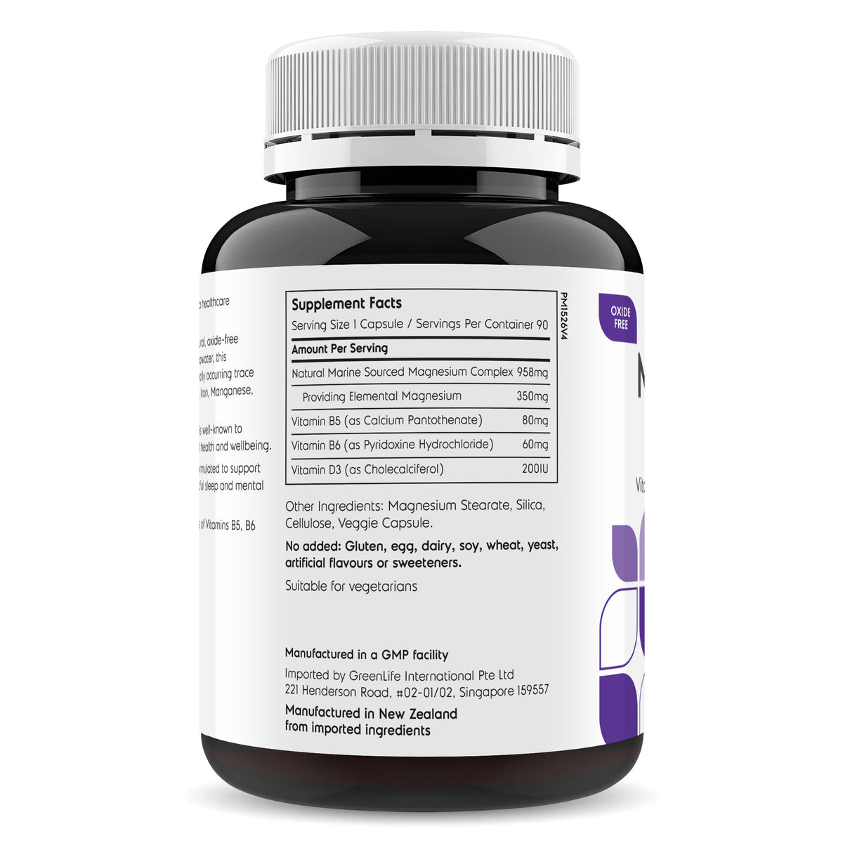 Magnesium 350+ - GreenLife Singapore