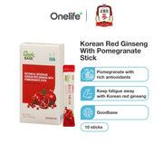 (Exp Oct 2026) GoodBase Ginseng w Pomegranate 10ml x 10 sticks