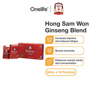 Hong Sam Won Korean Red Ginseng and Blended Herb 50ml x 15 Pouches