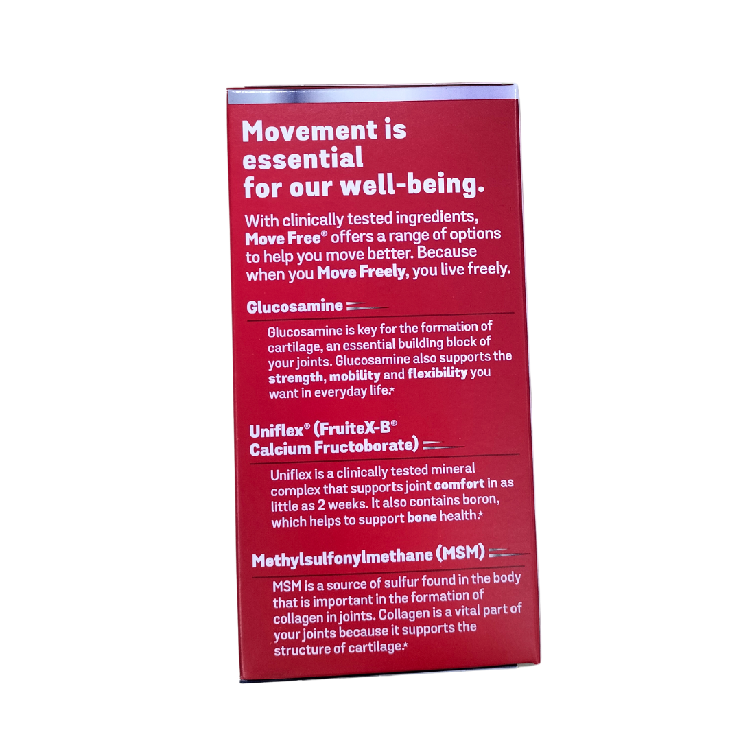 Move Free Advanced Plus MSM, Glucosamine  + Chondroitin 120 coated tablets