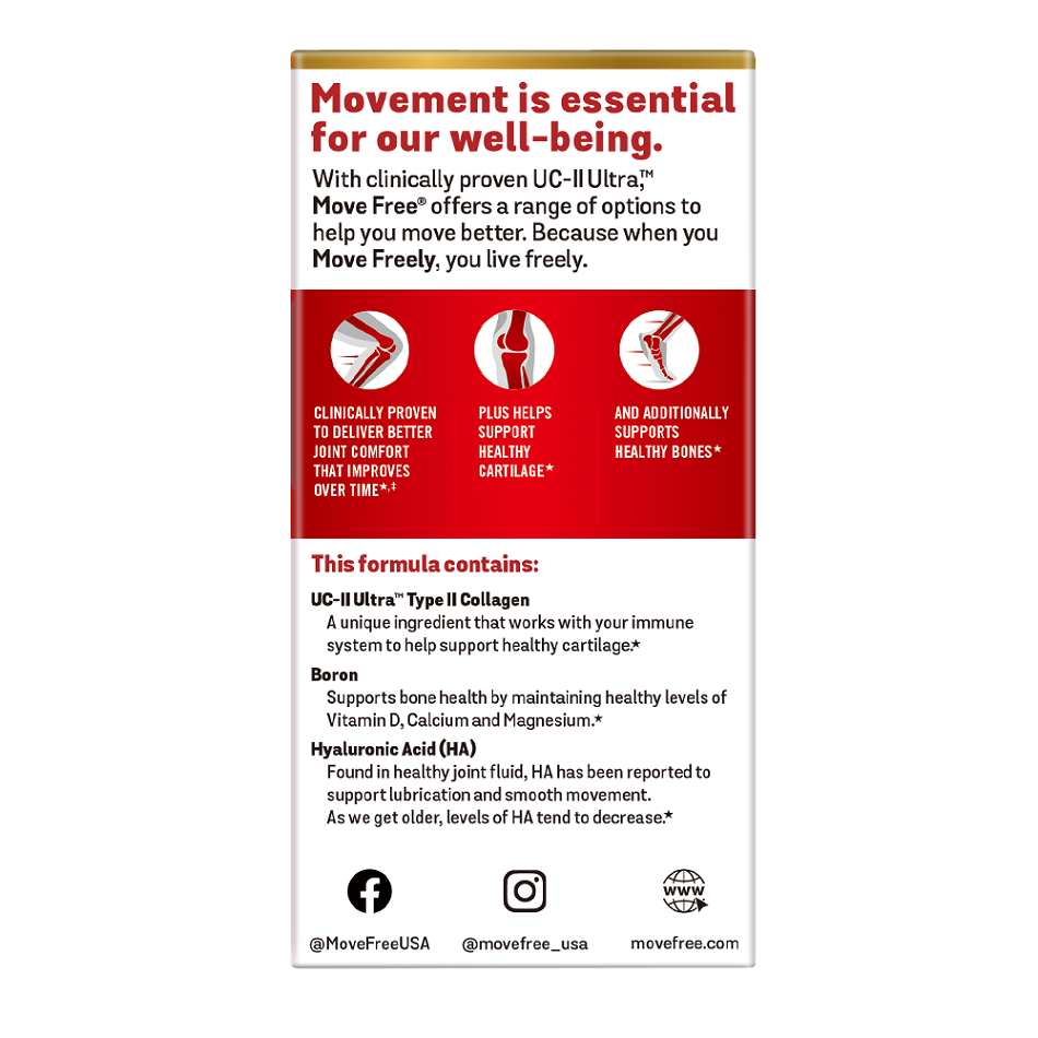 Move Free Ultra 3X Triple Action | 75 coated tablets