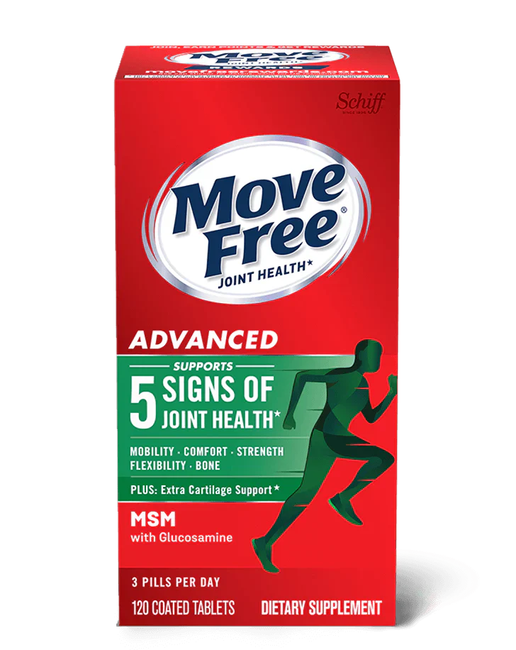 Move Free Advanced Plus MSM, Glucosamine  + Chondroitin 120 coated tablets