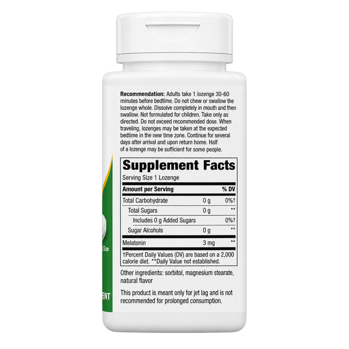 Melatonin Lozenge 3mg Potency