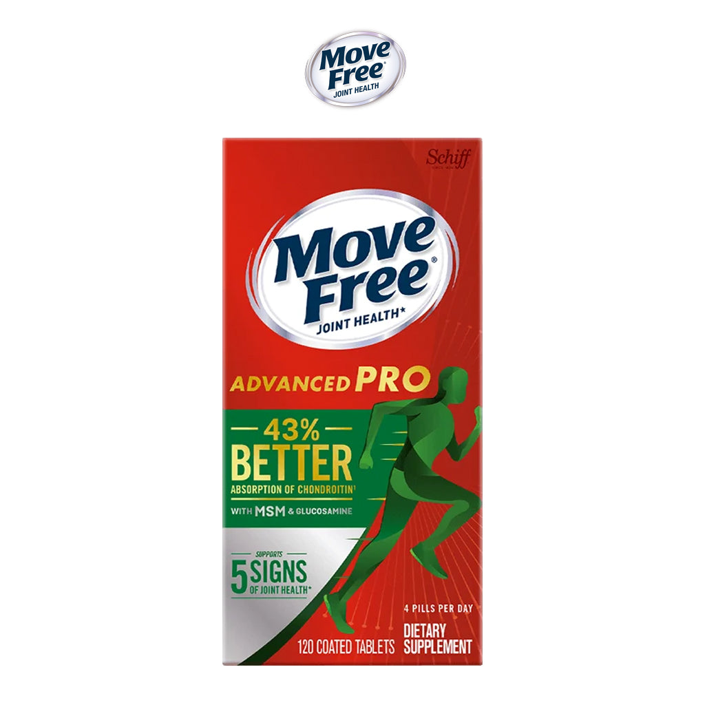 Move Free Advanced PRO with Hi-Absorption Chondroitin and Glucosamine + MSM 120 coated tablets